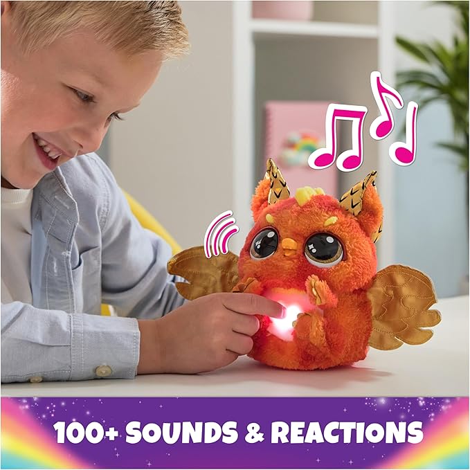 Hatchimals Alive, Mystery Hatch Draggle, Surprise Interactive Toy & Egg with Mist, Lights & Sounds (Styles May Vary), Kids Toys for Girls & Boys