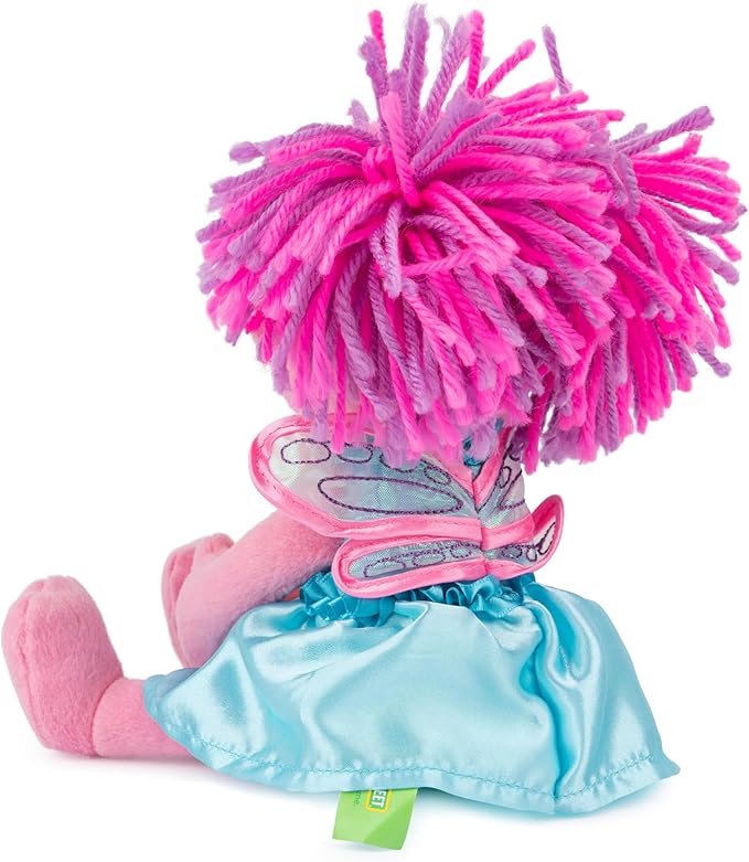 GUND Sesame Street Official Abby Cadabby Muppet Plush, Premium Plush Toy for Ages 1 & Up, Pink/Blue, 11”