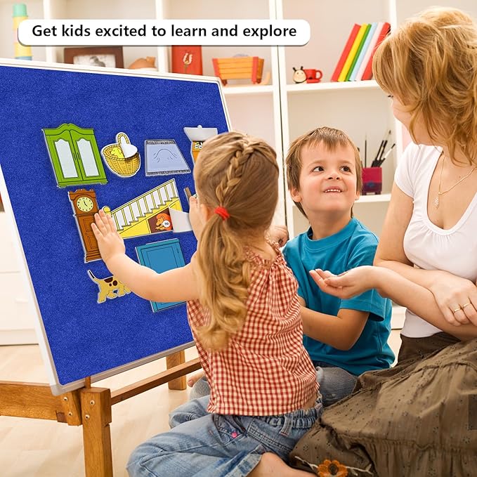 Wheres Spot Felt 10 Pcs Board Stories Pieces Set Story FeltsKindergarten Storytelling Felt Toys Flannel Board Stories for Preschool