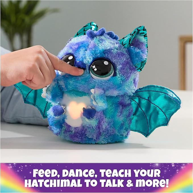 Hatchimals Alive, Mystery Hatch Draggle, Surprise Interactive Toy & Egg with Mist, Lights & Sounds (Styles May Vary), Kids Toys for Girls & Boys