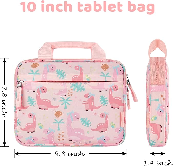 Choco Mocha Kids Tablet Sleeve Bag for Boys & Girls, (10-12.5Inch)