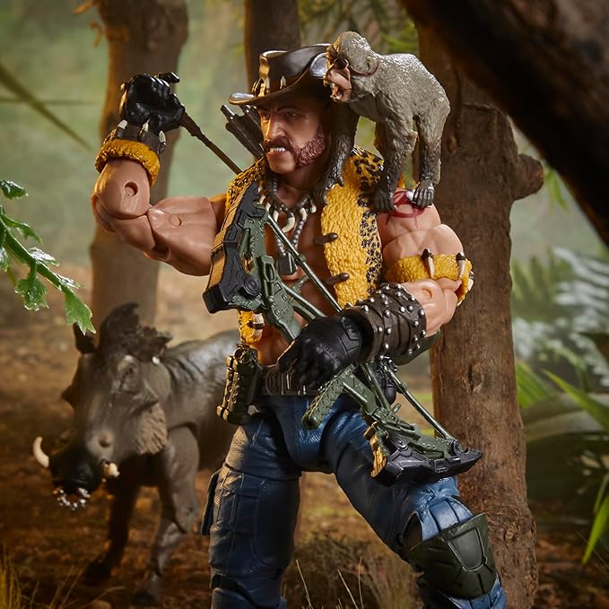 G.I. Joe Classified Series #125, Dreadnok Gnawgahyde and Pets Porkbelly & Yobbo, Collectible 6-Inch Action Figure with 16 Accessories