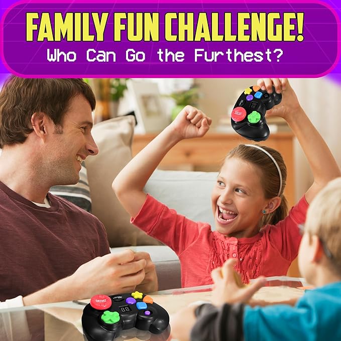 Skywin Light Up HandHled Memory Game Controller – Fun Electronic Game for Ages 4-8, Educational Toy and Gifts for Smart Kids Who Love Lite Brite and Perfection Games