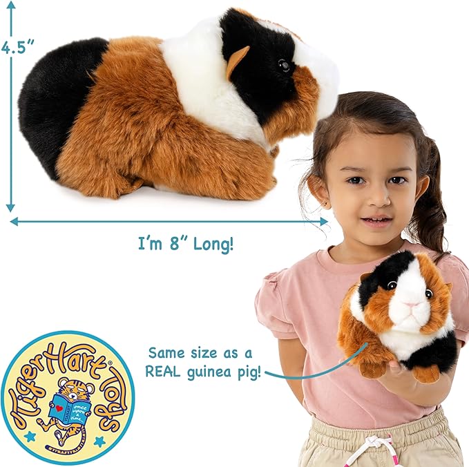 Gianni The Guinea Pig - 9 Inch Stuffed Animal Plush