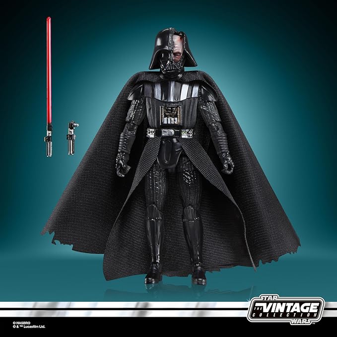 STAR WARS The Vintage Collection Obi-Wan Kenobi (Showdown) & Darth Vader (Showdown), Obi-Wan Kenobi 3.75” Action Figures 2-Pack