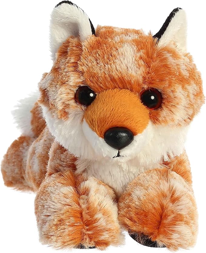 Aurora® Adorable Mini Flopsie™ Autumn Fox™ Stuffed Animal - Playful Ease - Timeless Companions - Orange 8 Inches