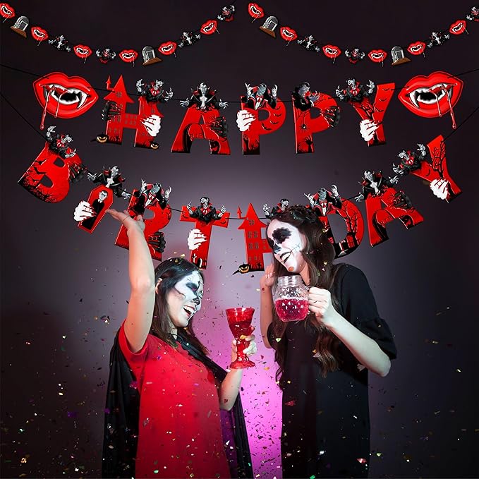 Seyal® Vampre Theme Birthday Party Supplies