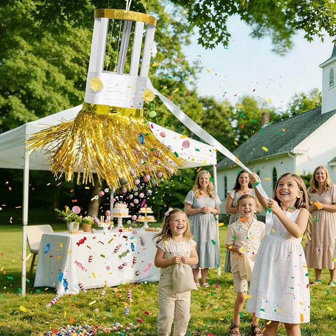 WERNNSAI Baptism Spinning Piñata