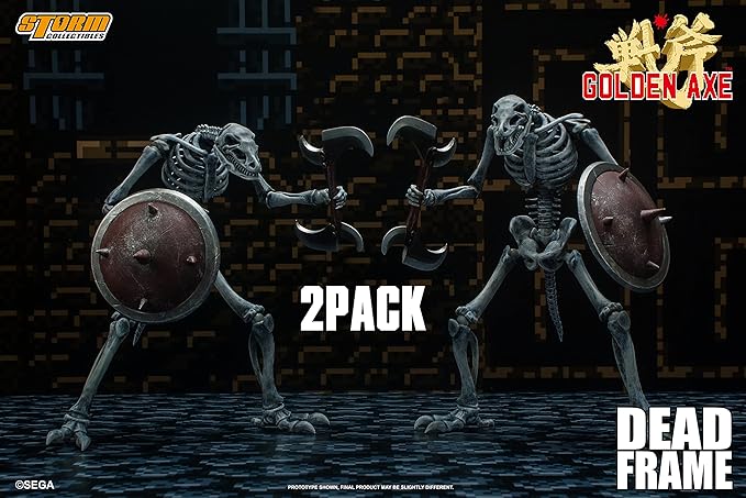 Storm Collectibles Storm COLL Golden Axe Dead Frame 1/12 AF 2PK