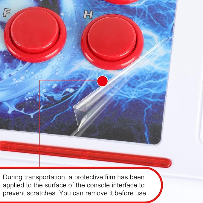 Pandora Box Arcade Game Console 32000 Games Pre-Install,Retro Game Machine for TV PC Projector, Supports Up to 4 Players, Full HD Output,, Search, Save, Hide, Favorites List