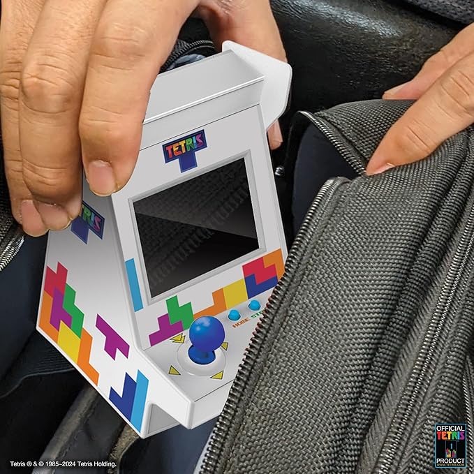 My Arcade Tetris Nano Player Pro: Retro Toys, Tiny Arcade Machine, 4.8" Mini Video Game