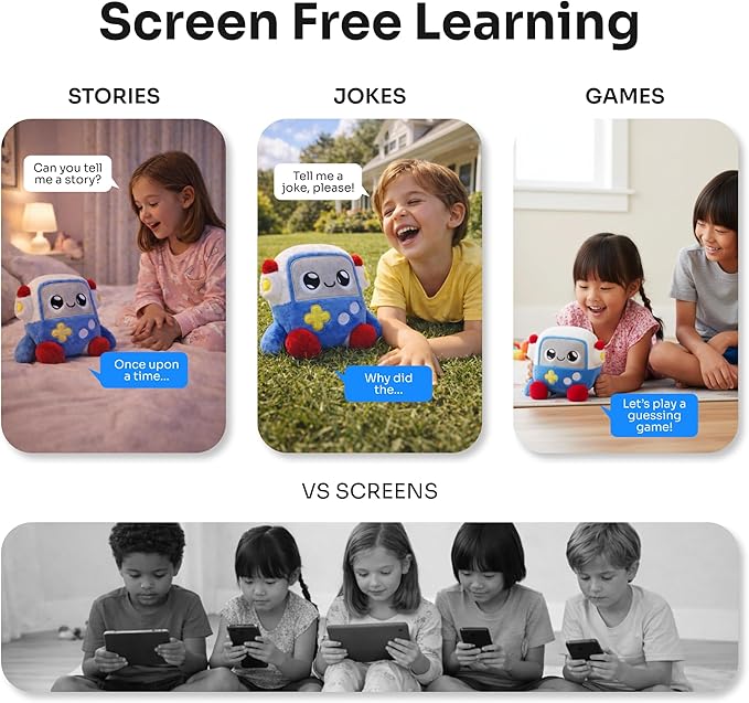 CURIO Interactive AI Learning Toy, Voice-Powered, WiFi Connected, Ages 3+ (GABBO)