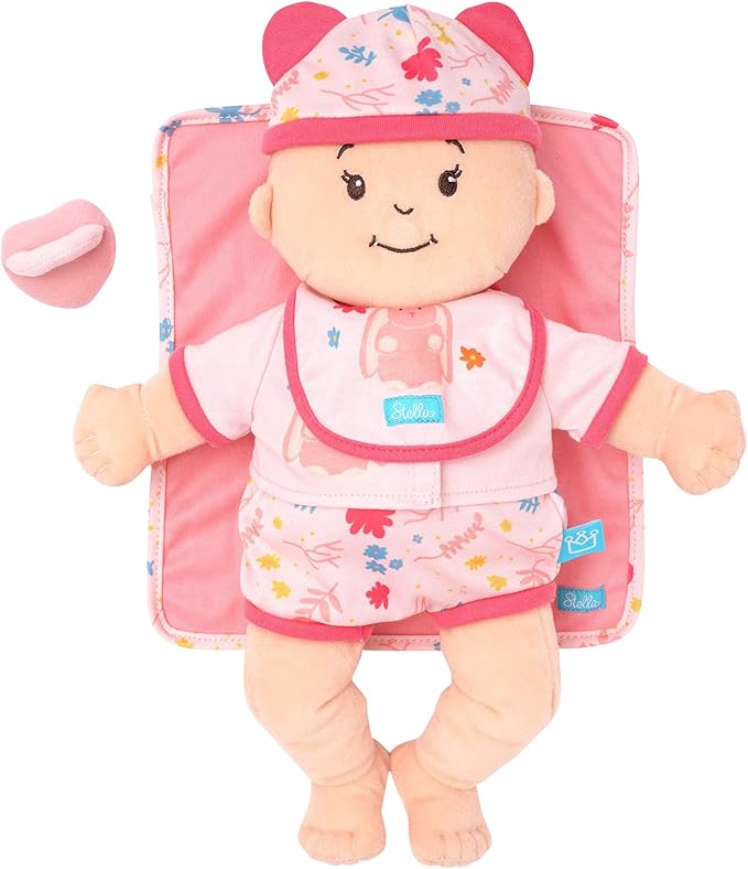 Manhattan Toy Baby Stella Welcome Home Baby Set Dolls & Dollhouses for Ages 1 to 4