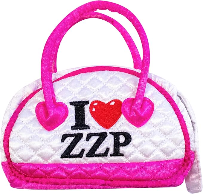 ZhuZhu City Hamster & Quilted Carrier – Jilly The Pink & White Interactive Hamster with 40+ Sounds & Movements – Take Your ZhuZhu Adventures Anywhere!