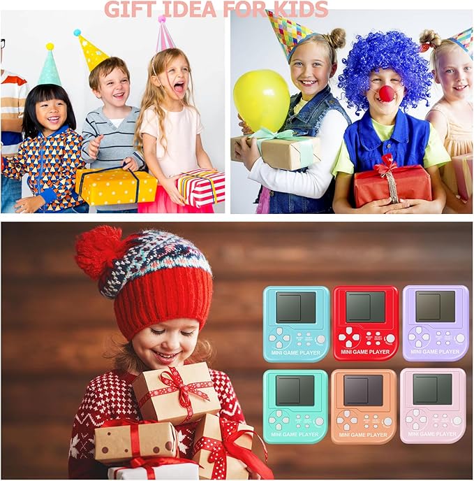 24 Pack Video Game Party Favors for Kids Video Game Keychain Video Game Birthday Party Supplies