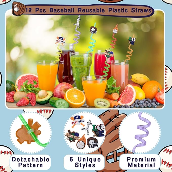 Gifts2U Baseball Party Favors Supplies, 146 Pcs Baseball Themed Goodie Bags Stuffers with Bracelets, Tattoos, Stickers, Mini Ball and Cars Toys, Gifts Bulk for Team Kids Birthday Party