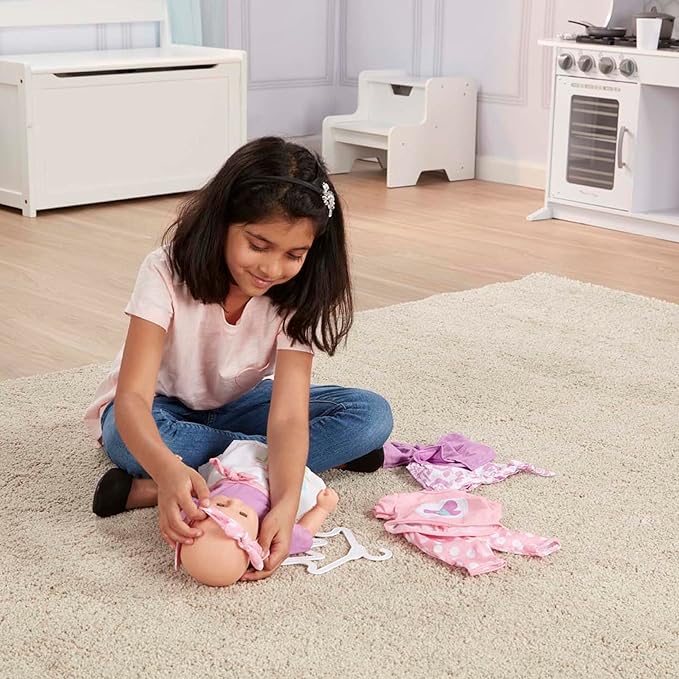 Melissa & Doug Mine to Love Mix & Match Fashion Doll Clothes for 12”-18” Dolls (6 pcs)