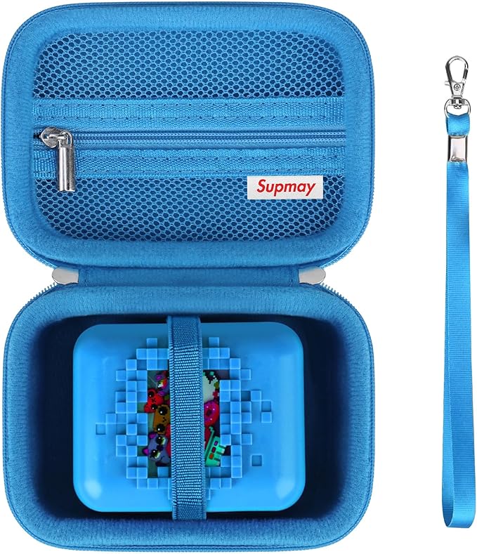 Carrying Case for Bitzee Disney/Magicals/Wizarding World Harry Potter Interactive Characters Inside Interactive Toy Digital Pet, Disney Toys & Digital Pet Kids Toys for Girls&Boys, Light Blue