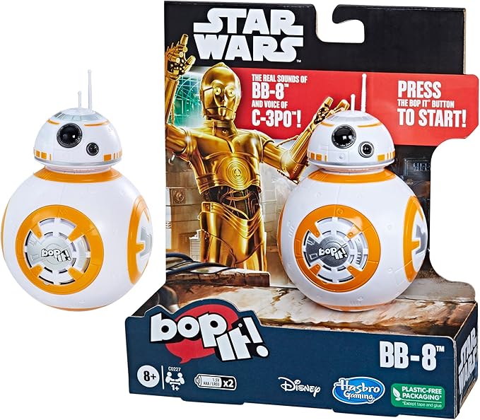 Bop It! Game Star Wars BB-8 Edition, Gifts for Kids, Electronic Games for Kids Ages 8 and up (Amazon Exclusive)