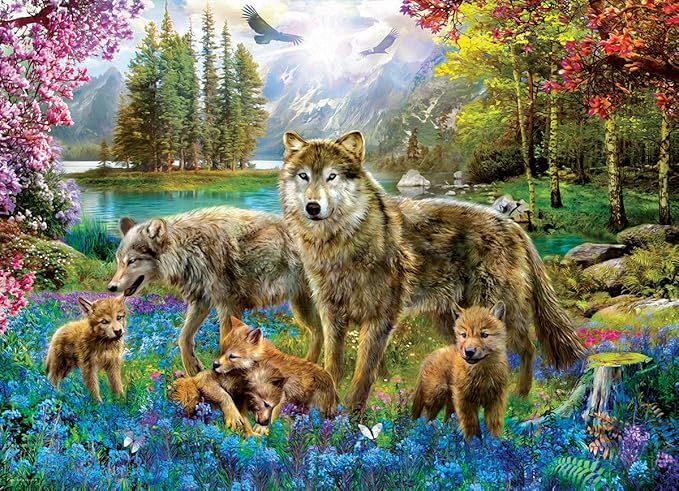 Wolf Lake Fantasy by Jan Patrik