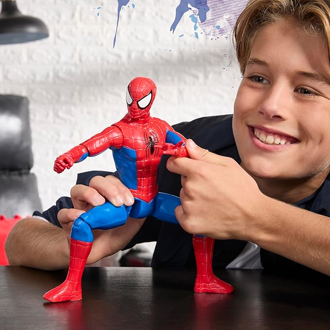 Marvel Spider-Man Titan Series Action Figure, 12-Inch (30 cm) Super Hero Toys for Kids Ages 4+