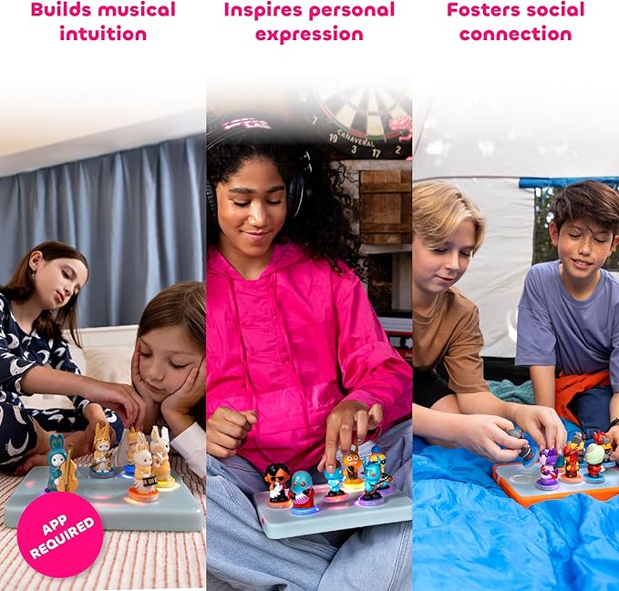 LOOPS Lab's Starter DJ Set – Mix, Create Music with Collectible Band Figurines