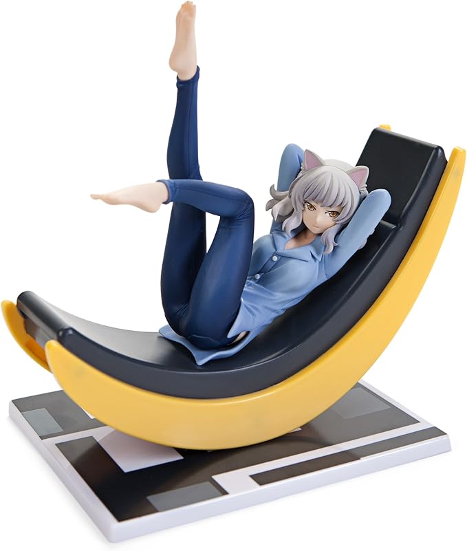 Taito Monogatari Series: Black Hanekawa Figure - Anime Figure - Teen, Young Adult - Includes Assembly Parts