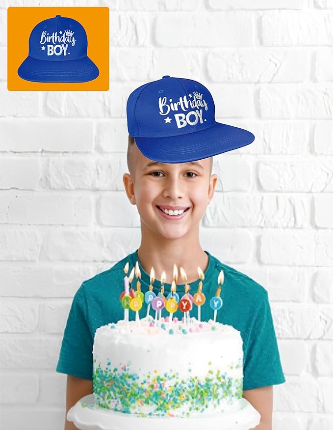 ZomefinKiu 6th Birthday Party Supplies for Boys - Hat, Badge, Decorations, and 6 Year Old Outfit