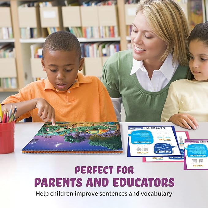 Picture Book and Emotion Cards, Picture Story Cards, Social Emotional Learning Activities, Autism Homeschooling, Educational Busy Book, Speech Therapy Materials (WH Question Flipbook)