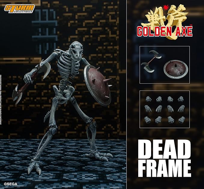 Storm Collectibles Storm COLL Golden Axe Dead Frame 1/12 AF 2PK
