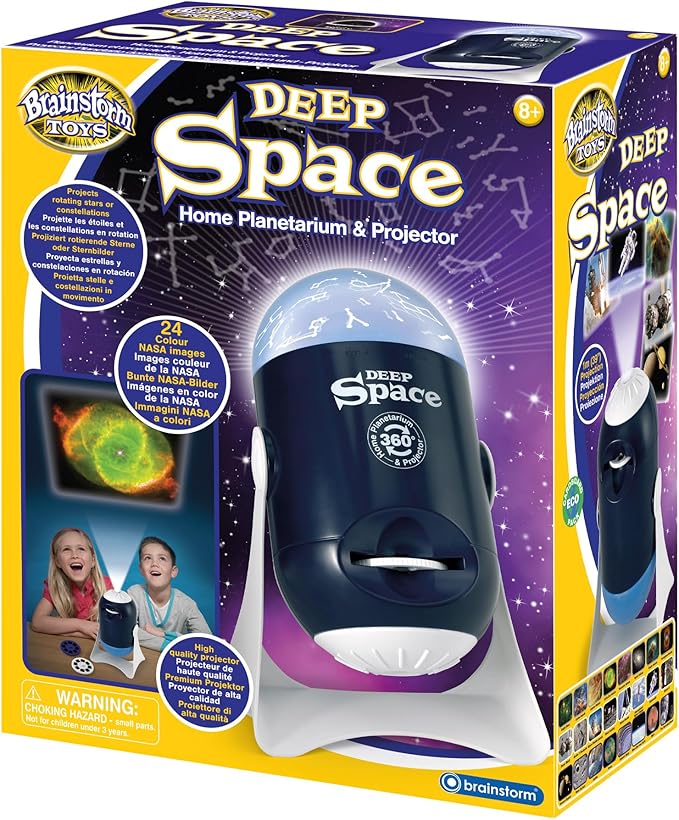 Brainstorm Toys Deep Space Home Planetarium and Projector STEM