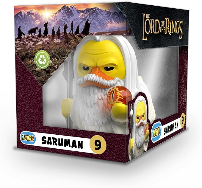 TUBBZ First Edition: Lord of The Rings - Saruman Cosplaying Rubber Duck Vinyl Figure