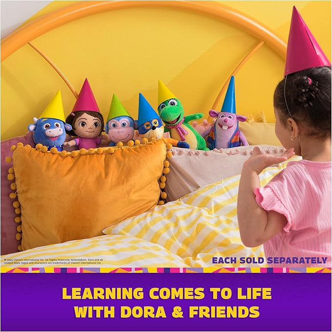 Dora Official Boots Plush Doll, Educational Toys