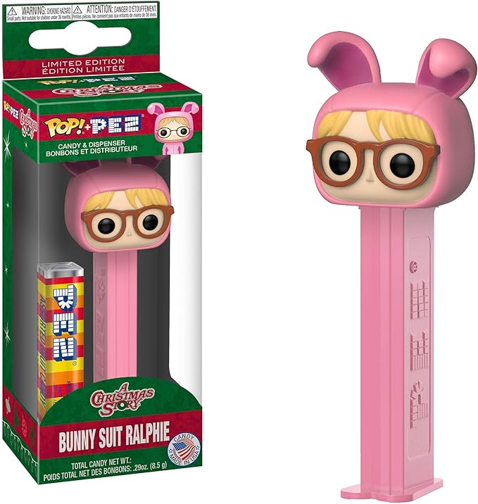 Funko Pop! Pez: A Christmas Story - Raphie (Bunny), Multicolor