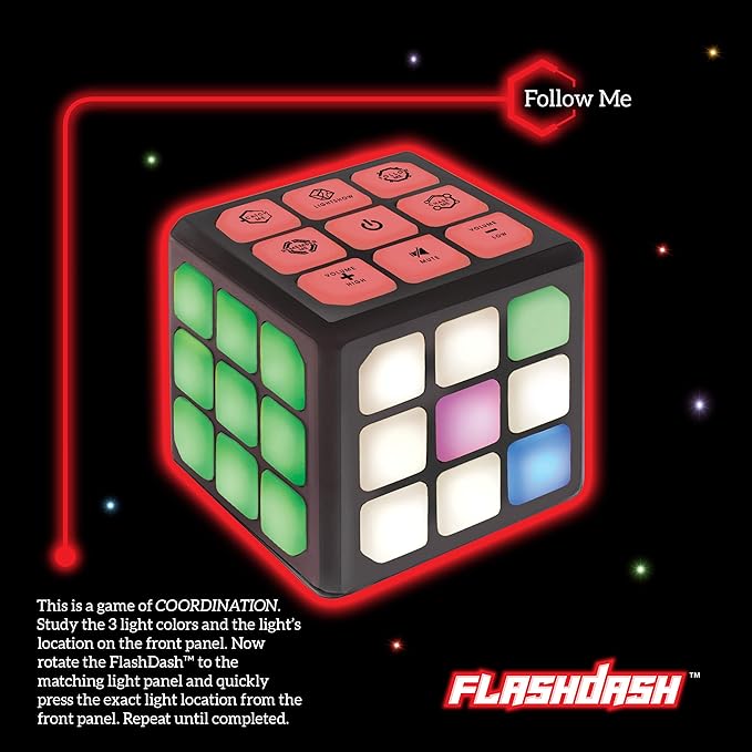 Winning Fingers Flashing Cube Electronic Memory & Brain Game | 4-in-1 Handheld Game for Kids and Kidzlane Doctor Kit | Kids Doctor Playset With Electronic Stethoscope