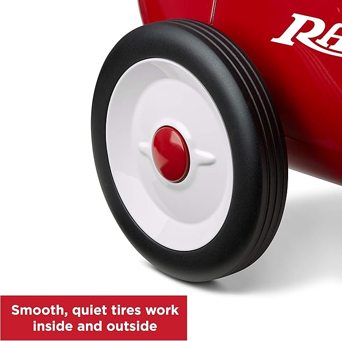 Radio Flyer Little Red Roadster, Toddler Ride on Toy, Ages 1-3, 24“ Length