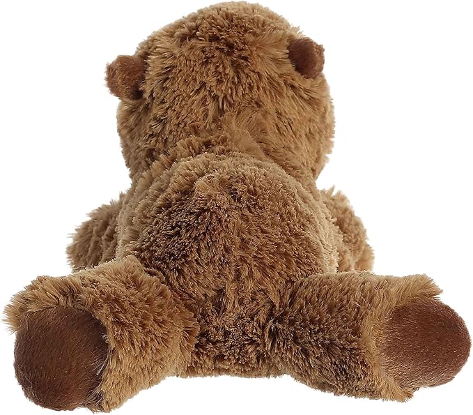 Aurora® Adorable Mini Flopsie™ Charlie Capybara™ Stuffed Animal - Mini Companions Ready for Playful Adventures - for Kids All Ages, Toddlers, Adults, and Families - Brown 9 Inches