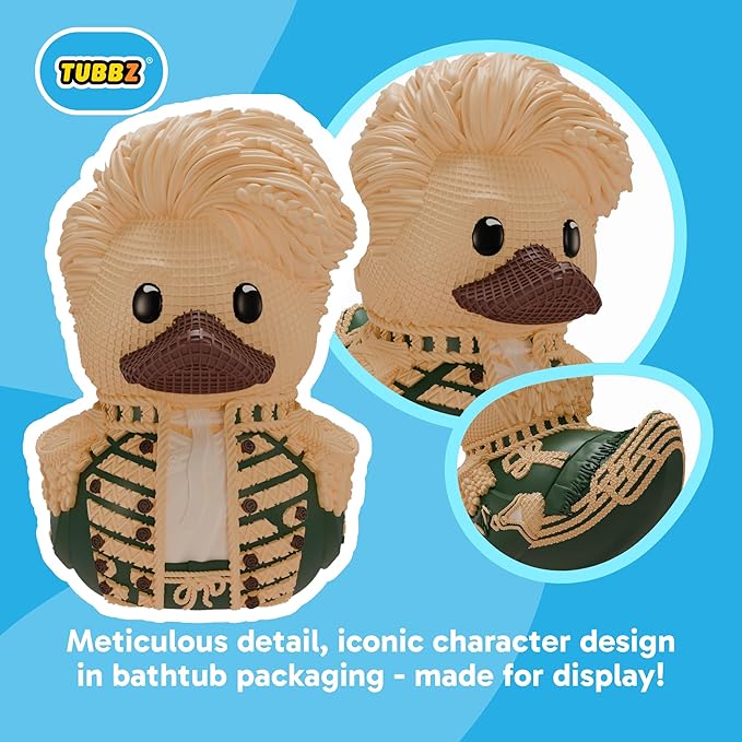 TUBBZ Collectors Edition: Wicked for Good - Scarecrow Cosplaying Rubber Duck Vinyl Figure – Official Collectible for Fans of Wicked