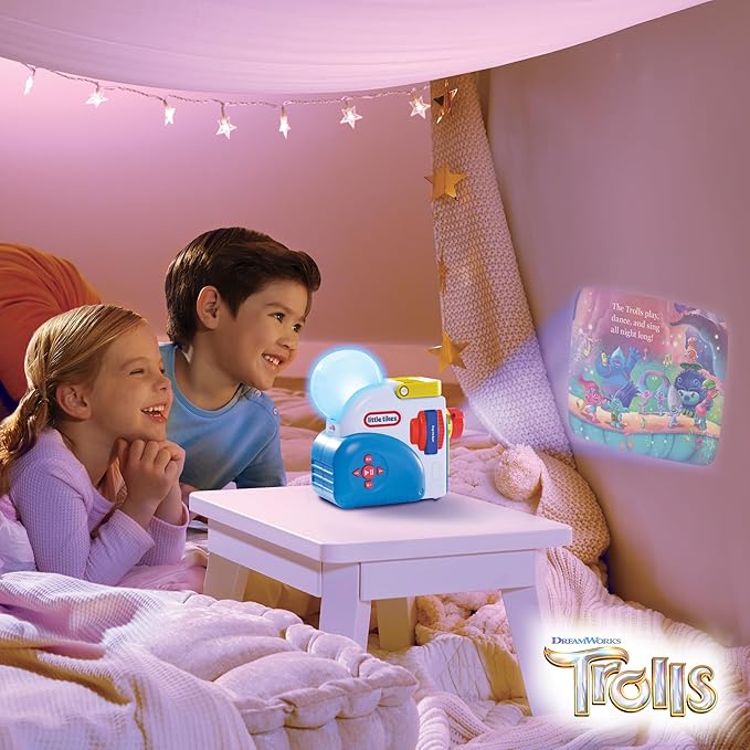 Little Tikes Story Dream Machine DreamWorks Trolls Hug, Sing & Dance Collection Story Collection, Storytime, Books, DreamWorks Animation, Audio Play Character, Gift and Toy for Toddlers and Kids
