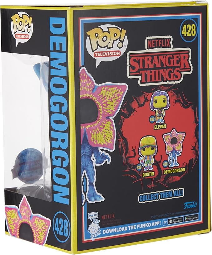 Pop! Television Stranger Things 428 Demogorgon Blacklight