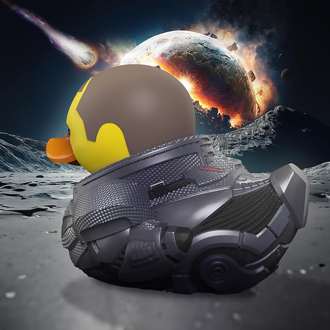 TUBBZ Boxed Edition Male Commander Shepard Collectible Vinyl Rubber Duck Figure - Official Mass Effect Merchandise - Sci-Fi Action FPS Video Games