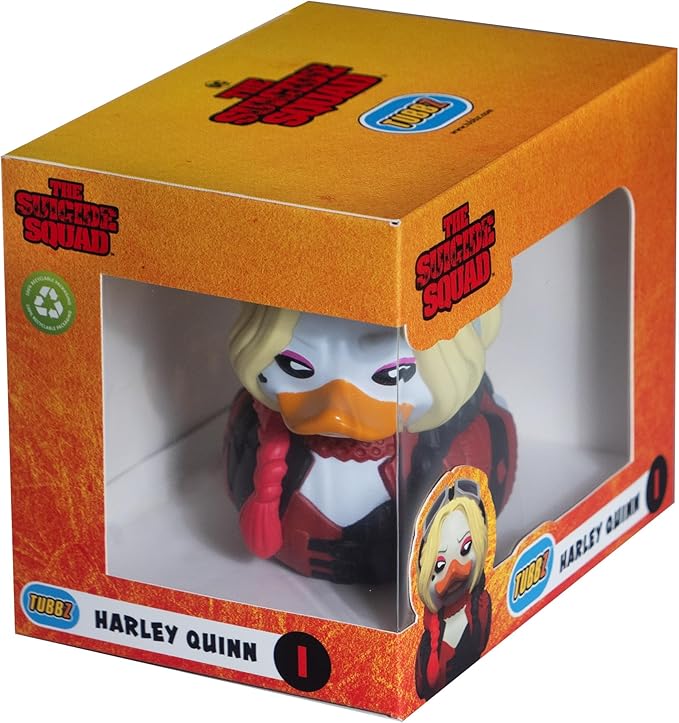 TUBBZ Boxed Edition: DC Comics - Harley Quinn Cosplaying Rubber Duck Vinyl Figure