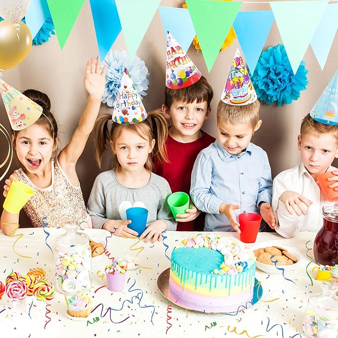 CANREVEL Party Hats for Adults, Party Supply for Party Decorations, Party Headwear for Birthday Celebration for Women Men