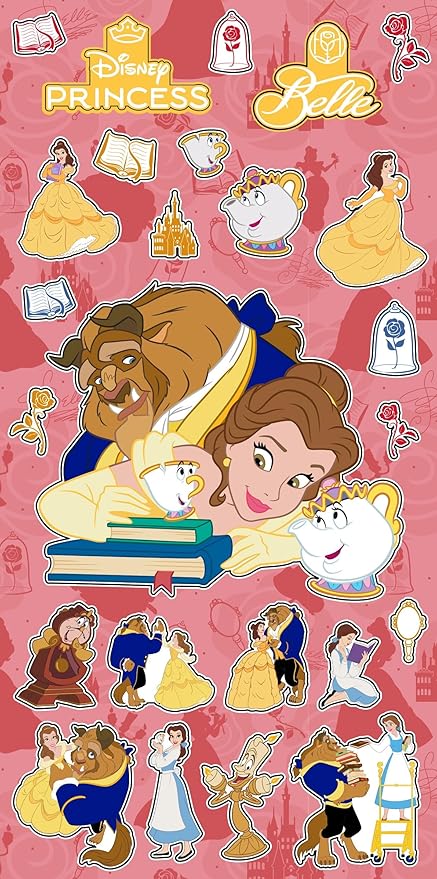 Disney Princess Stickers Ultimate Set - Bundle with 150 Stickers Featuring Frozen, Cinderella, Ariel, and More | Disney Princess Party Favors for Girls