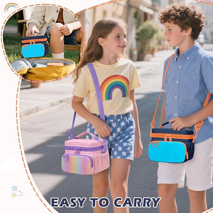 GRAOSO Travel Carrying Case Compatible with Nex Playground Game System, Storage Bag for Indoor Family Video Console, Remote and More Accessories with Handle & Shoulder Strap, Blue (Case Only)
