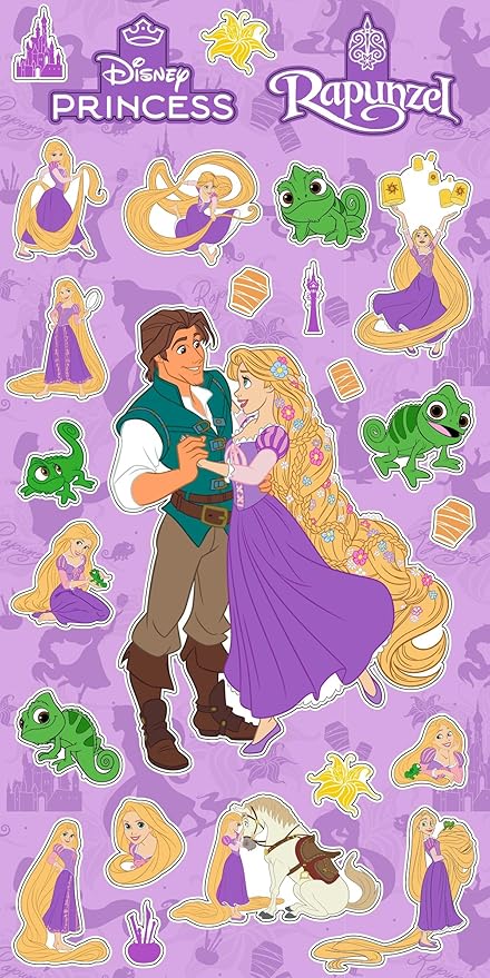 Disney Princess Stickers Ultimate Set - Bundle with 150 Stickers Featuring Frozen, Cinderella, Ariel, and More | Disney Princess Party Favors for Girls