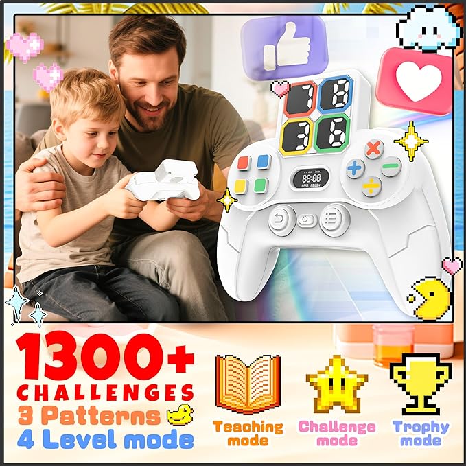 SMILESSKIDDO Math Game Calculate Number of 24, Portable Handheld Math Games for Kids 5-7 8-12 Learning Addition, Subtraction, Multiplication and Division, Educational Toys Gift for Adults