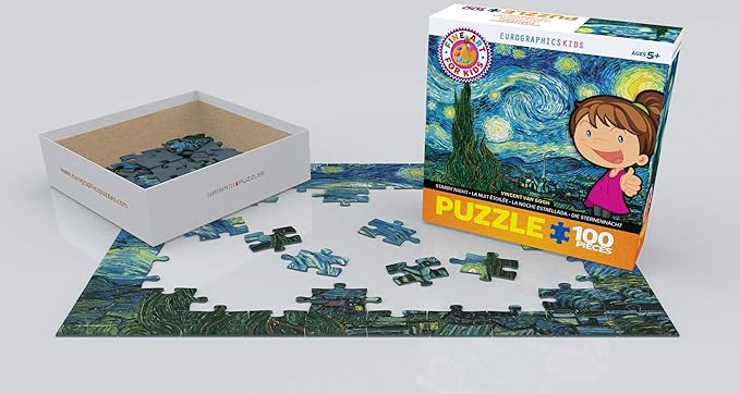 EuroGraphics Starry Night by Vincent Van Gogh 100-Piece Puzzle