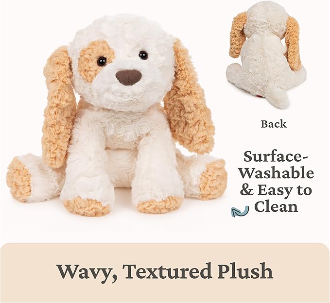 GUND Cozys Collection Puppy Plush, Puppy Dog Stuffed Animal for Ages 1 and Up, Tan/Cream, 10"