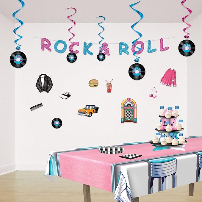 Beistle 50's Cutouts Party Accessory